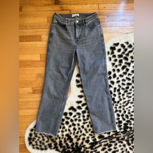 We The Free Women's Charcoal CRVY Straight Leg Jeans